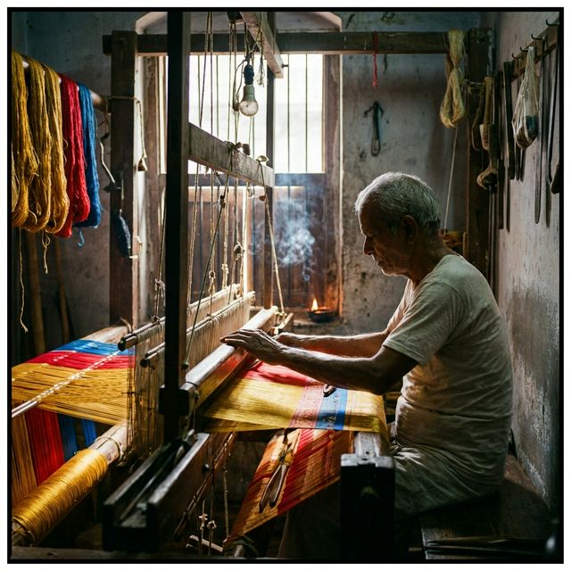 Varanasi Silk Weaver
